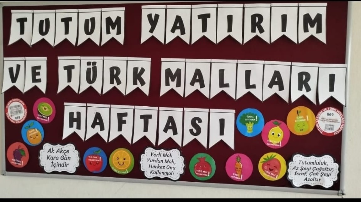 TUTUM YATIRIM VE TÜRK MALLARI HAFTASI